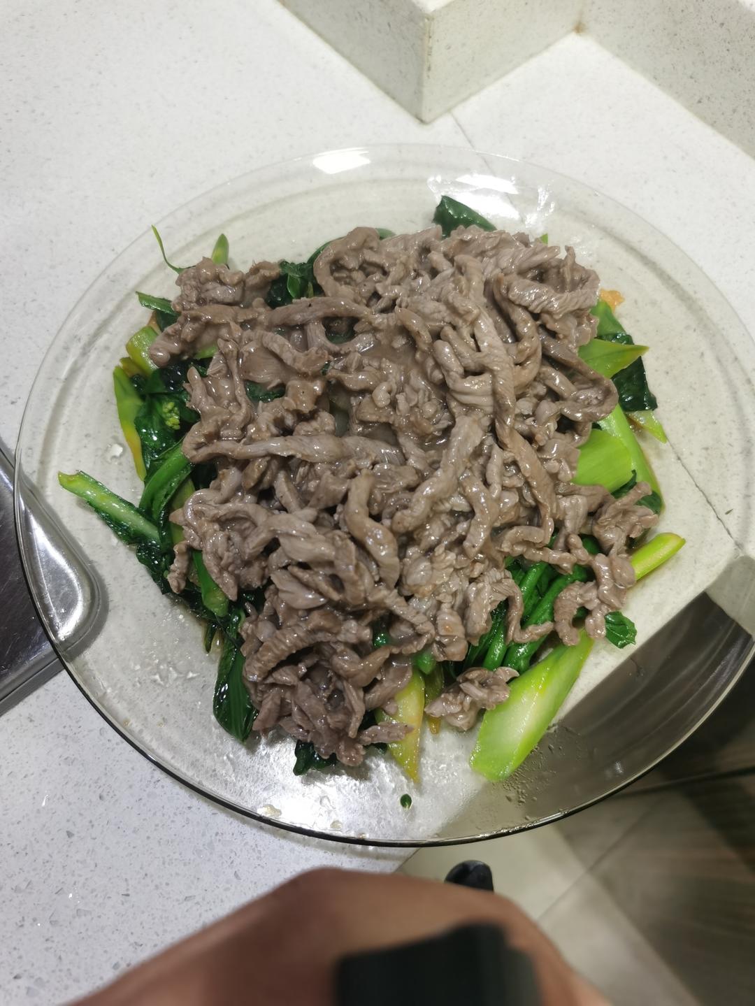 潮汕妈妈们拿手家常菜之芥蓝炒牛肉