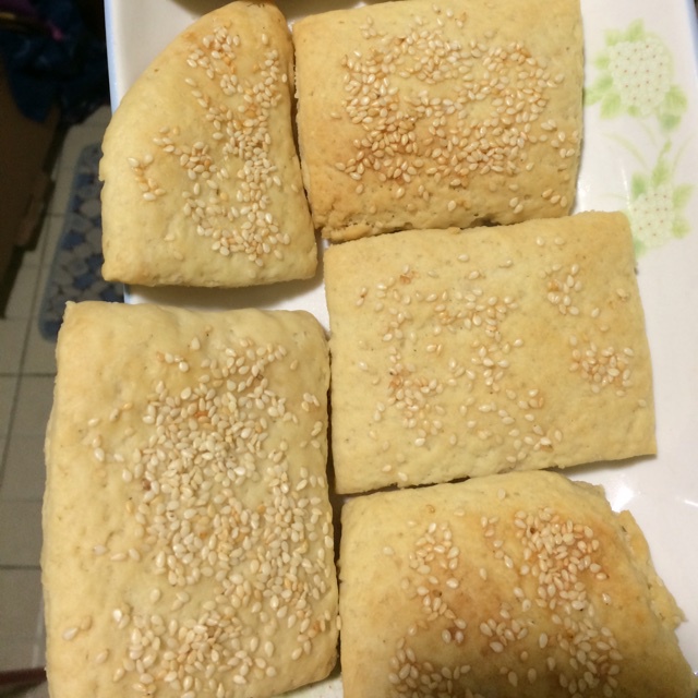 椒盐发面千层饼