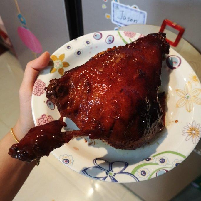 简单易做又好吃的豉油鸭（也叫三杯鸭)