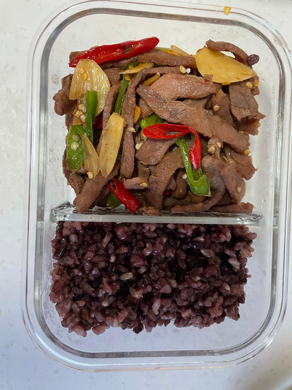 小炒牛肉（肉嫩味香）