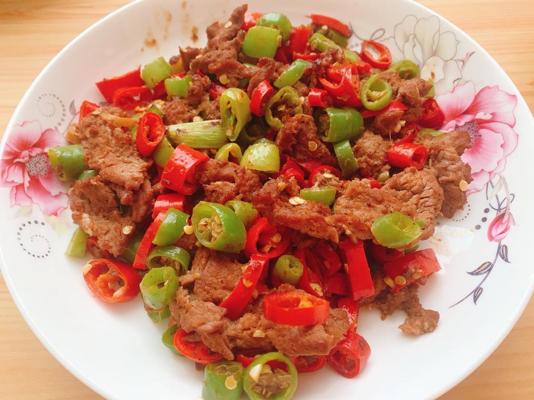 青椒炒牛肉