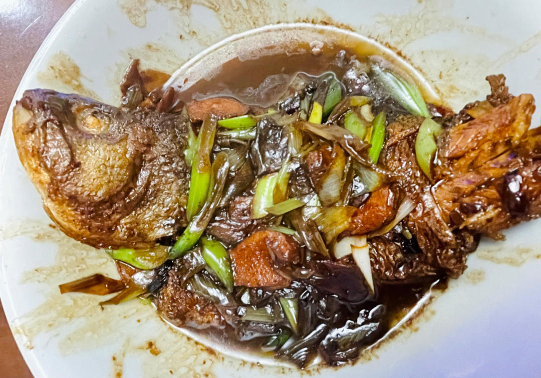 超快手超下饭的干烧鲈鱼 学不会你打我