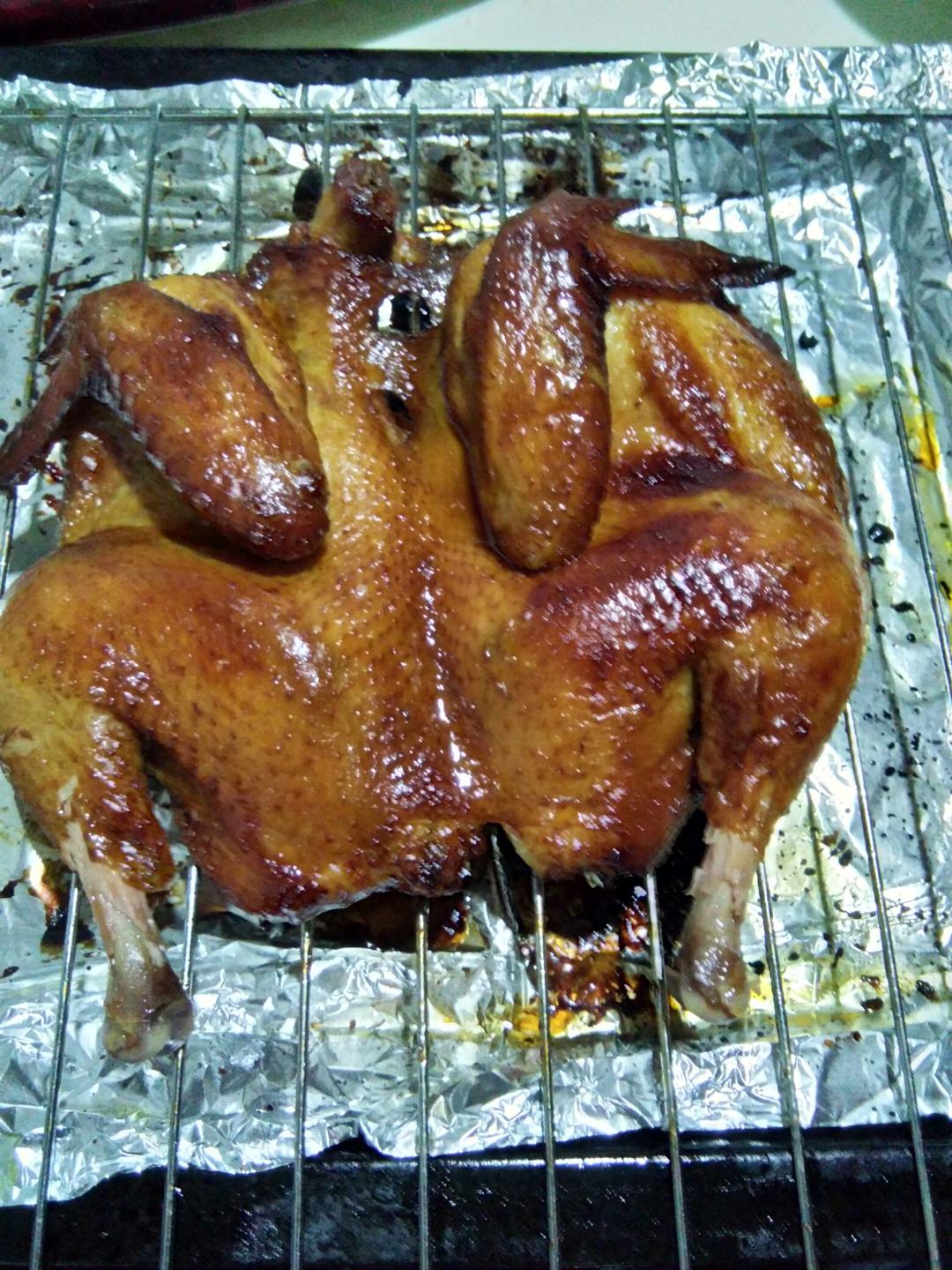 袋袋烤鸡--自制腌料+脆皮秘籍