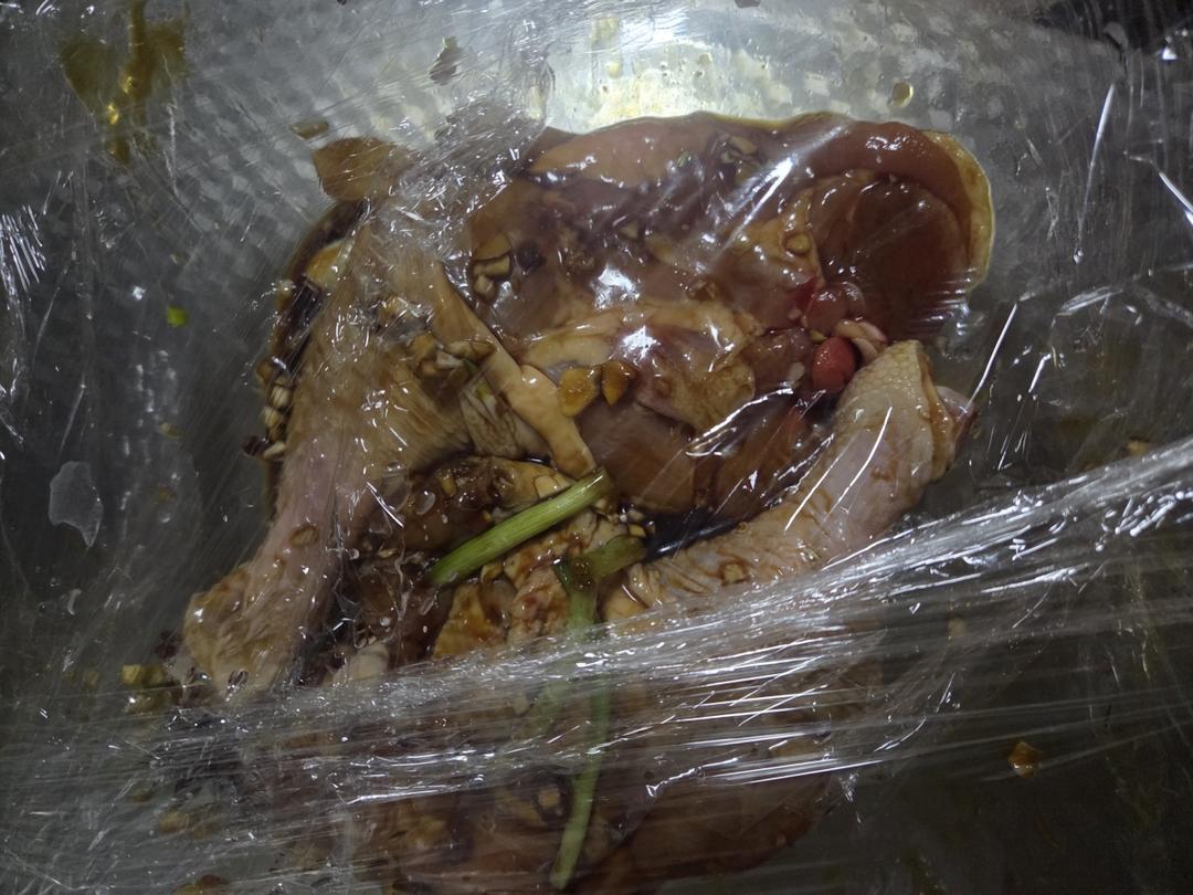 电饭煲红烧大鸡腿（不加一滴水）