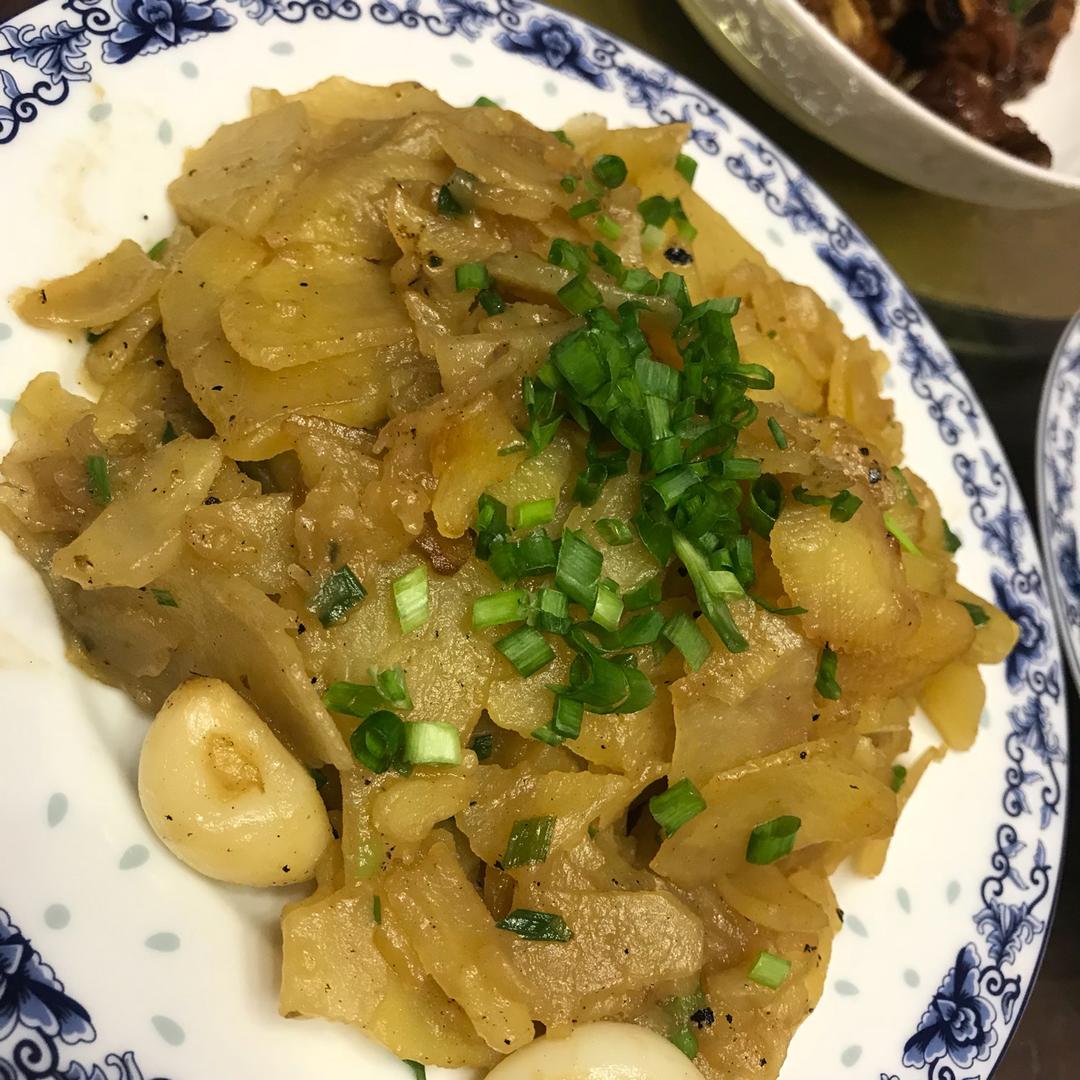 朴素的土豆片