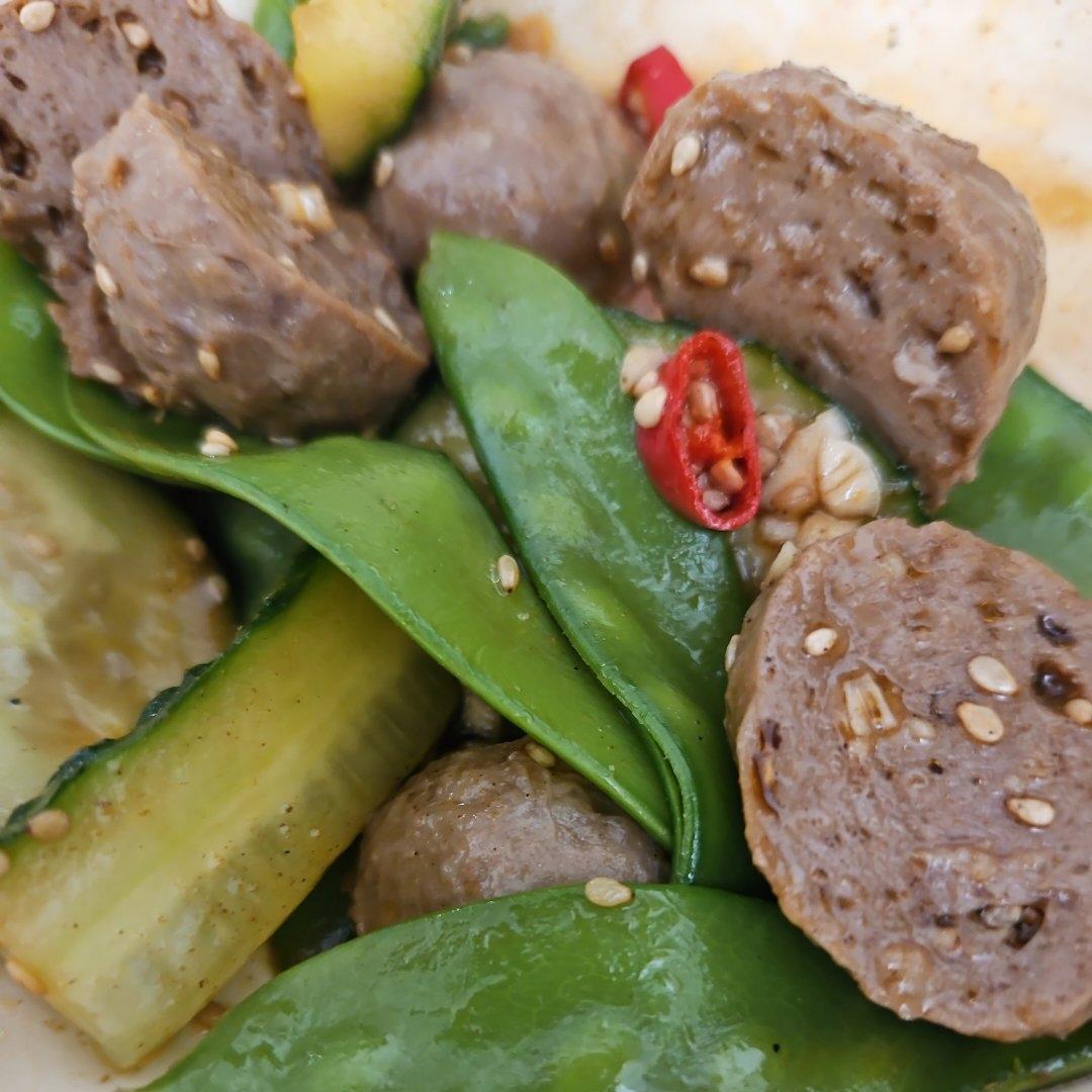 低脂开胃“香辣牛丸”Q弹鲜嫩香辣开胃