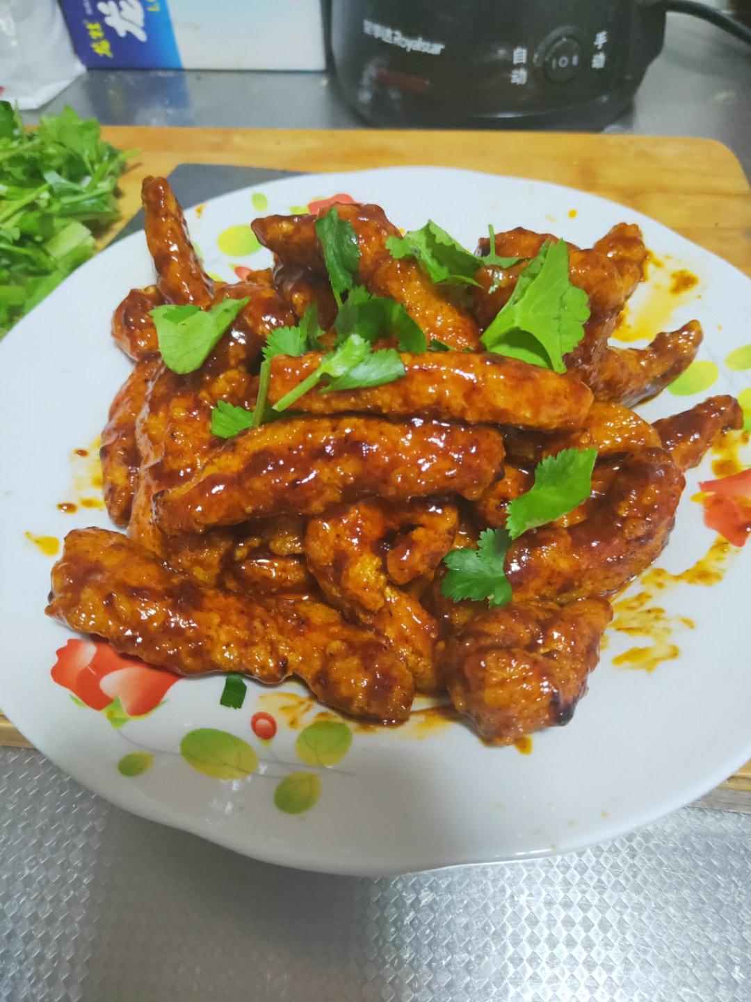 糖醋里脊(鸡胸版)