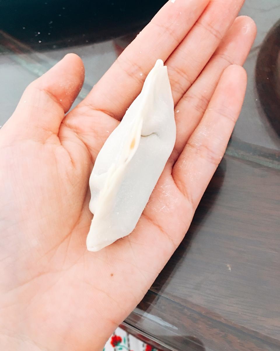 ╭ (￣▽￣)╯饺子包法
