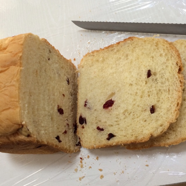 面包机版蔓越莓吐司