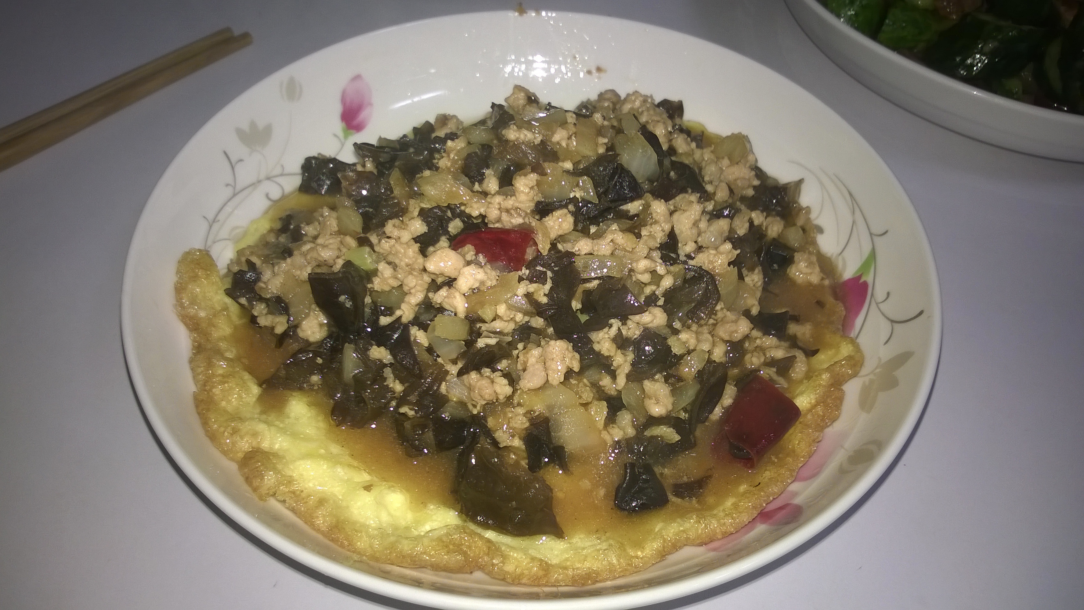 叫你连汁都喝光——鱼香肉末烘蛋