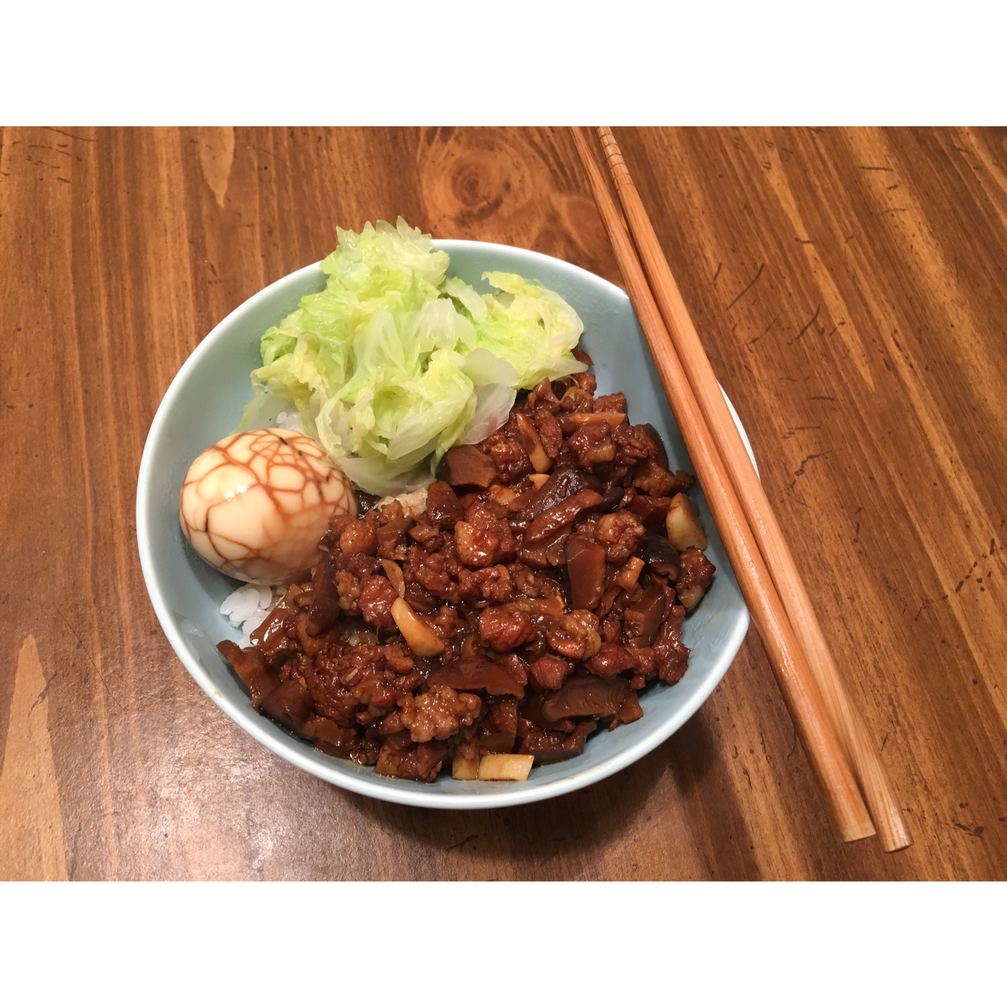 香菇肉燥饭