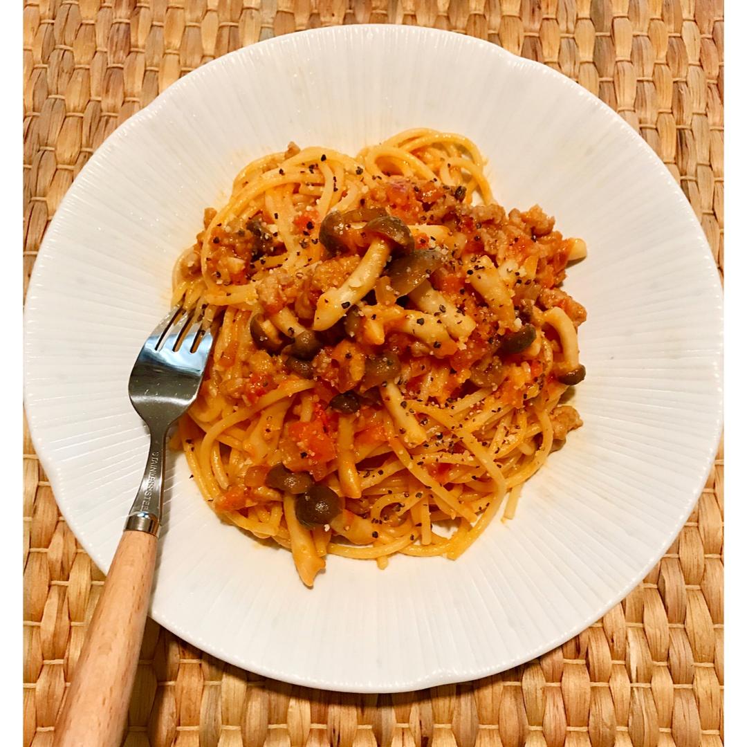 番茄肉酱意面