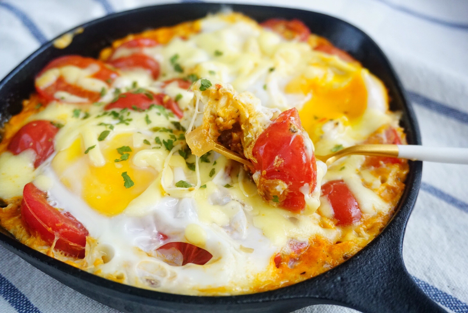 『快手早餐』番茄焗蛋