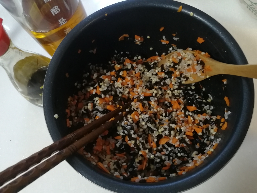 甘栗焖饭的做法 步骤3