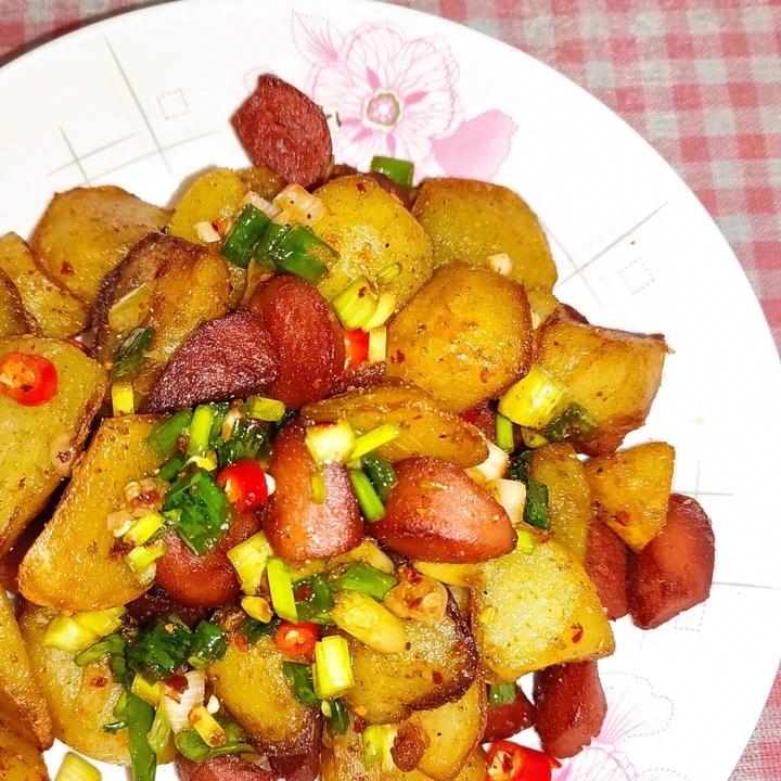 糖醋麻辣锅巴土豆