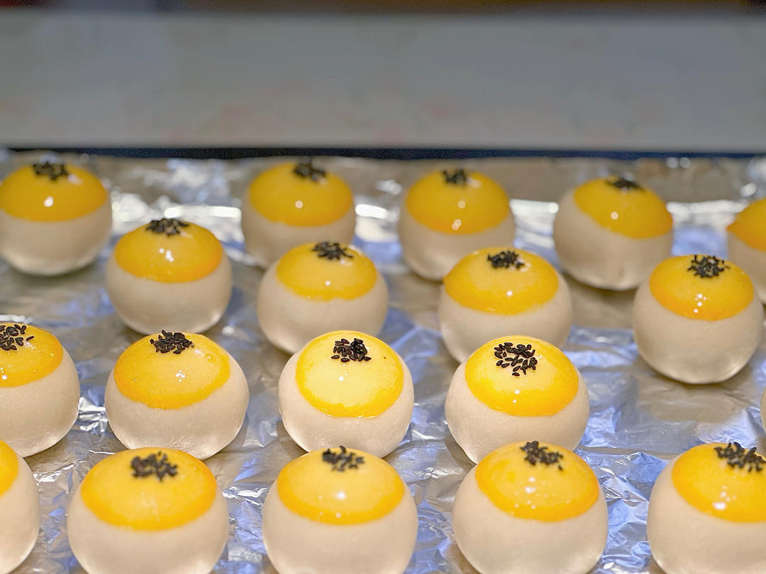 蛋黄酥，手工蛋黄酥