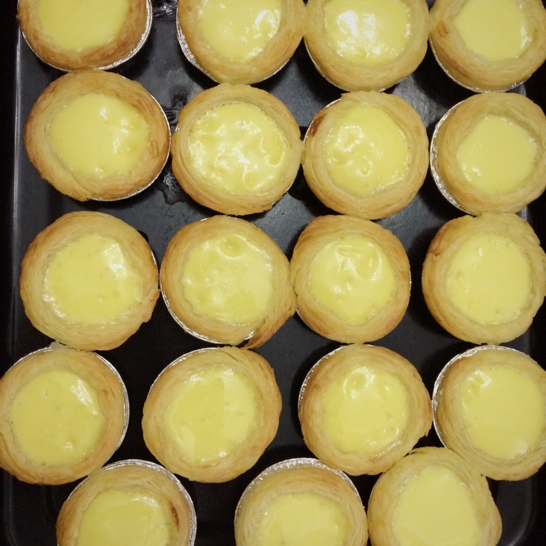 不加淡奶油蛋挞