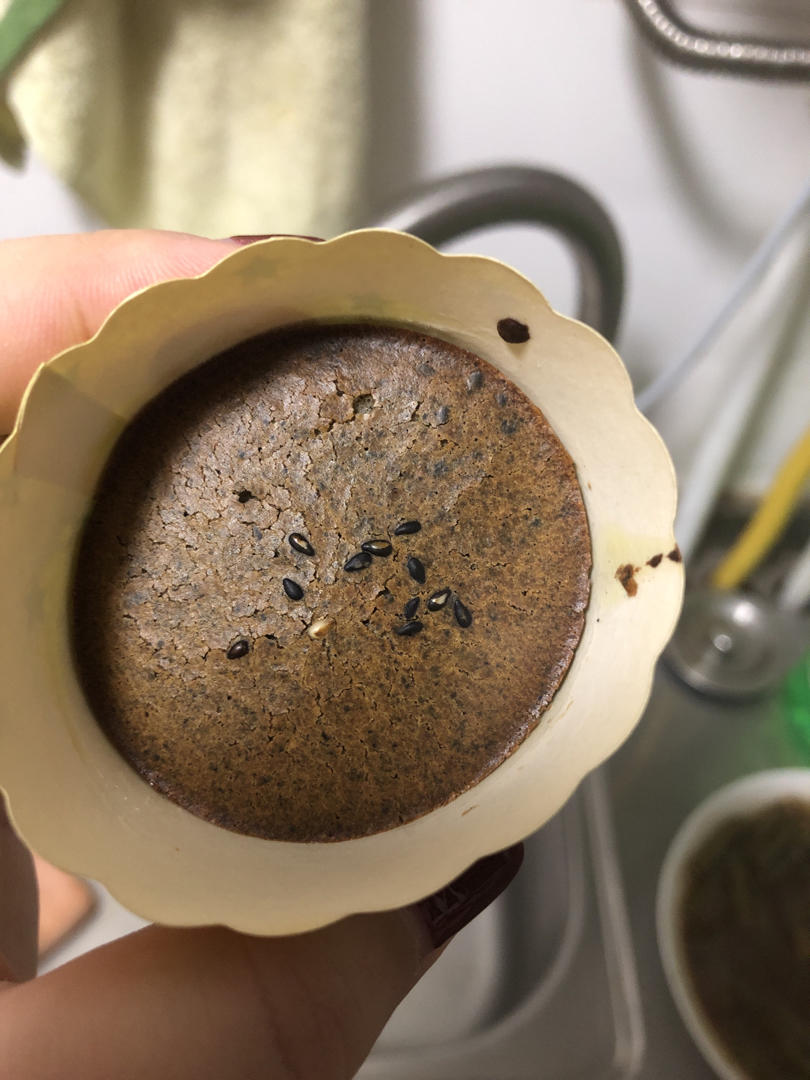 黑芝麻糯米糕，做法超简单