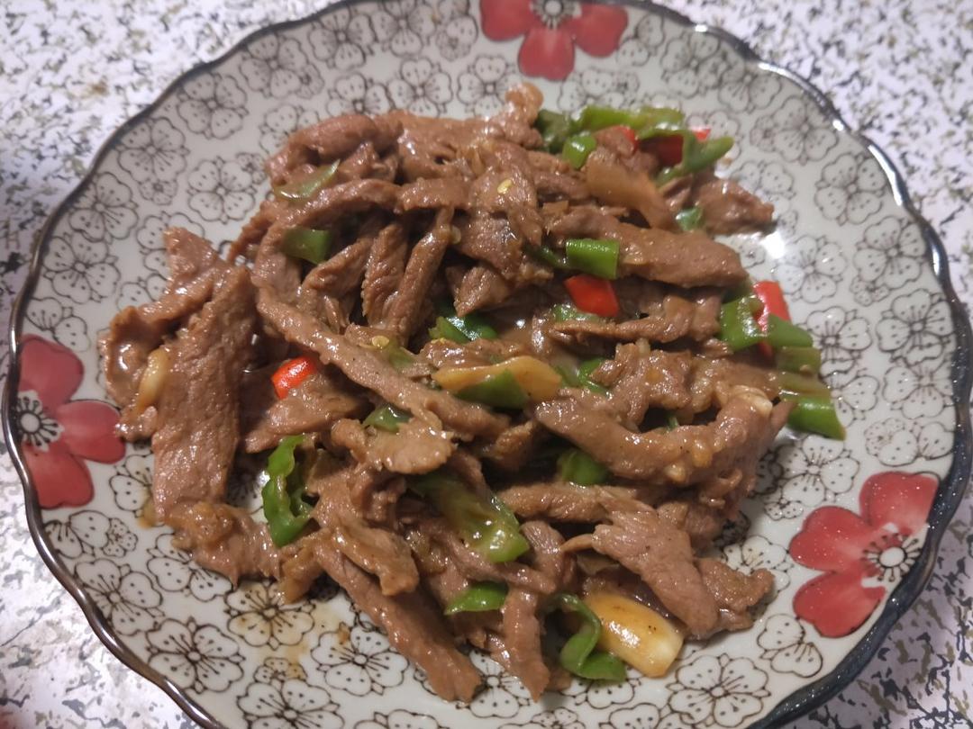 小炒牛肉