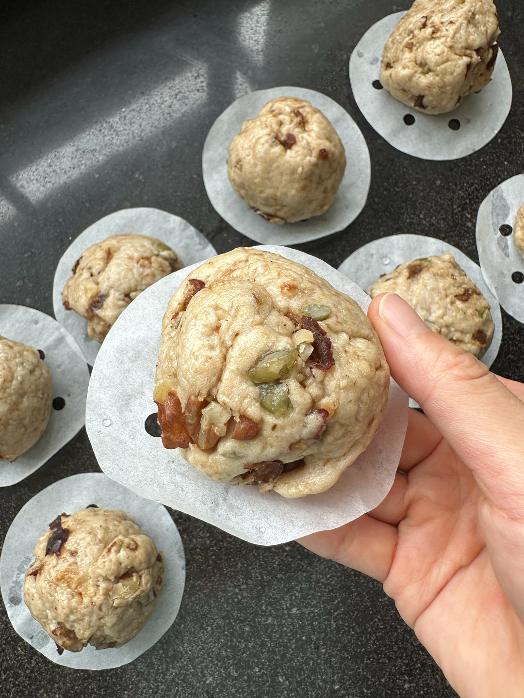 奶香燕麦坚果馒头