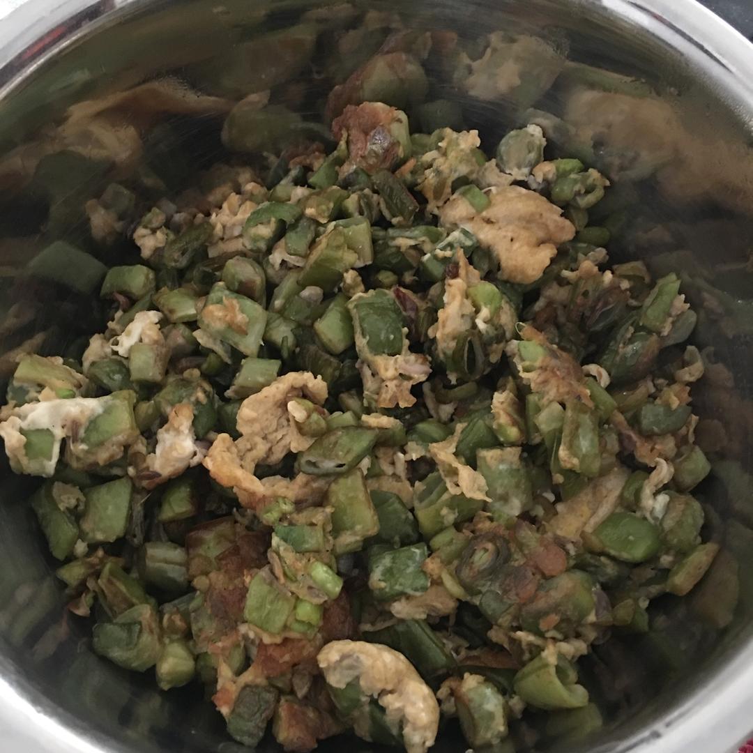 豆角炒蛋