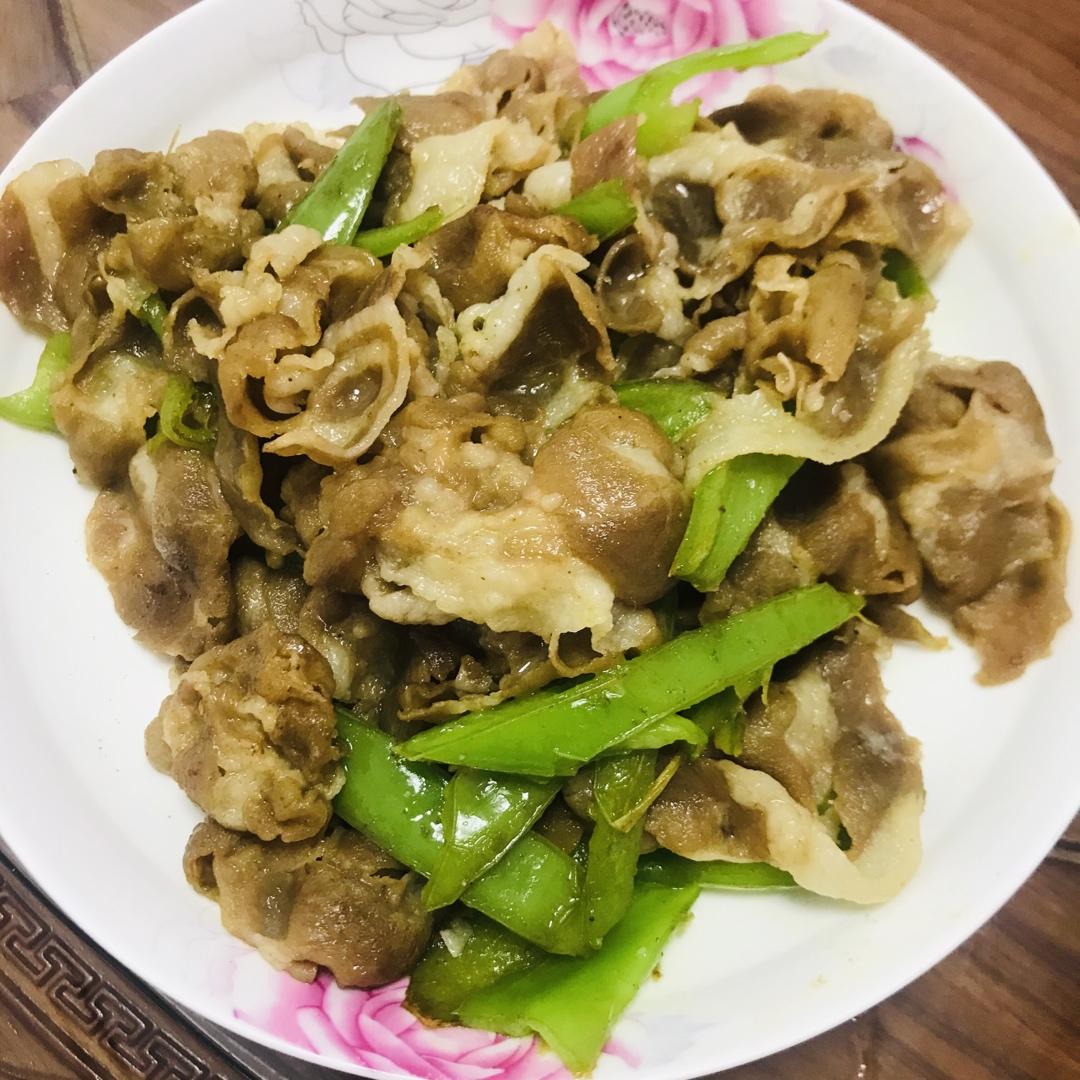 家常孜然洋葱炒羊肉