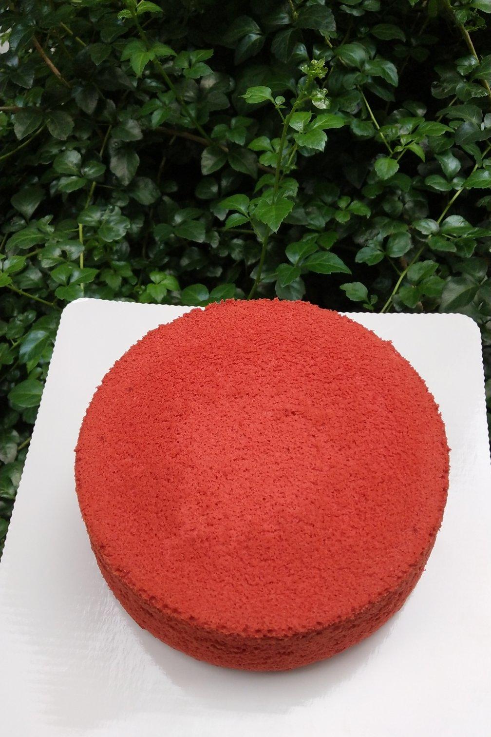 红丝绒戚风（7寸中空模）