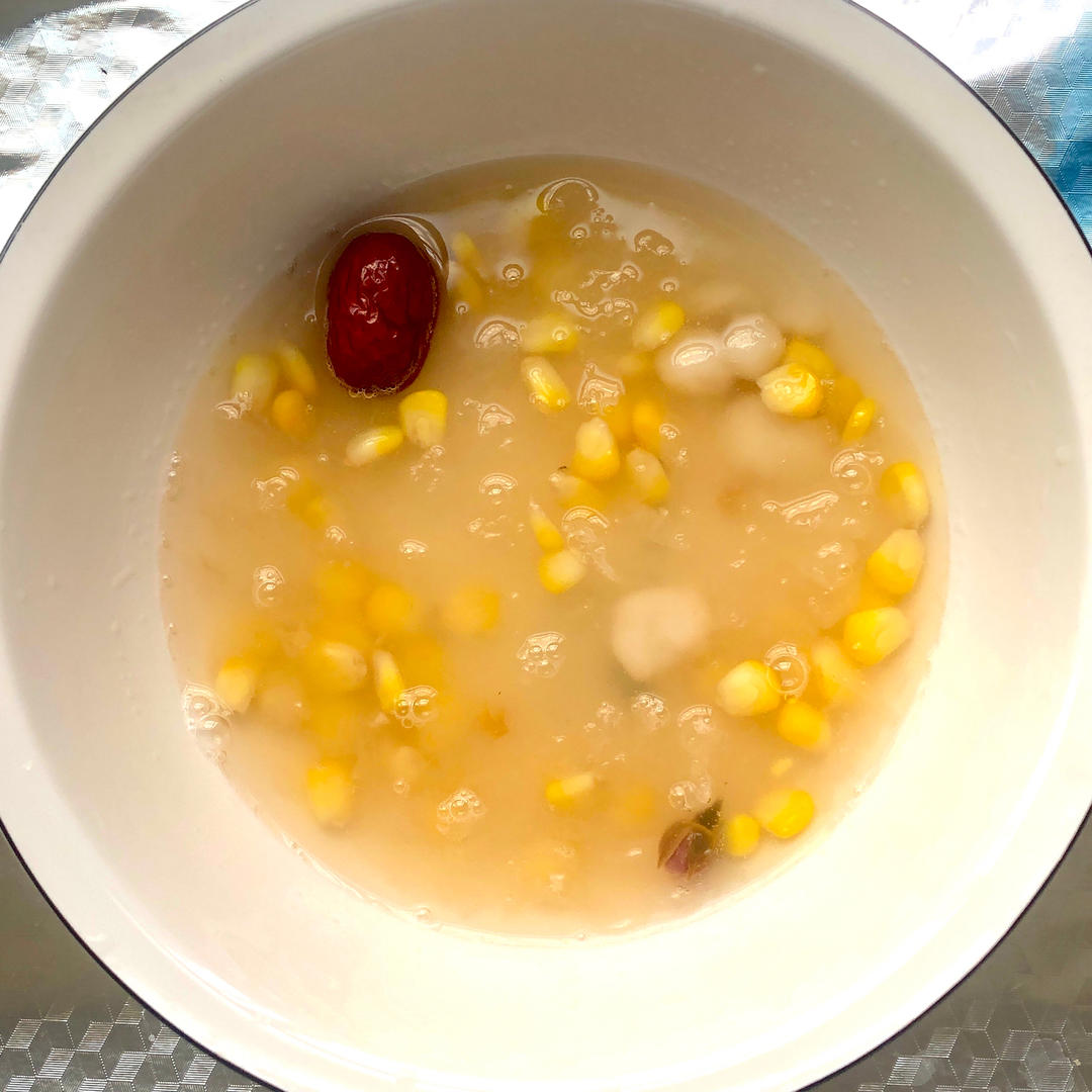 玉米板栗糖水|做起来，超好吃