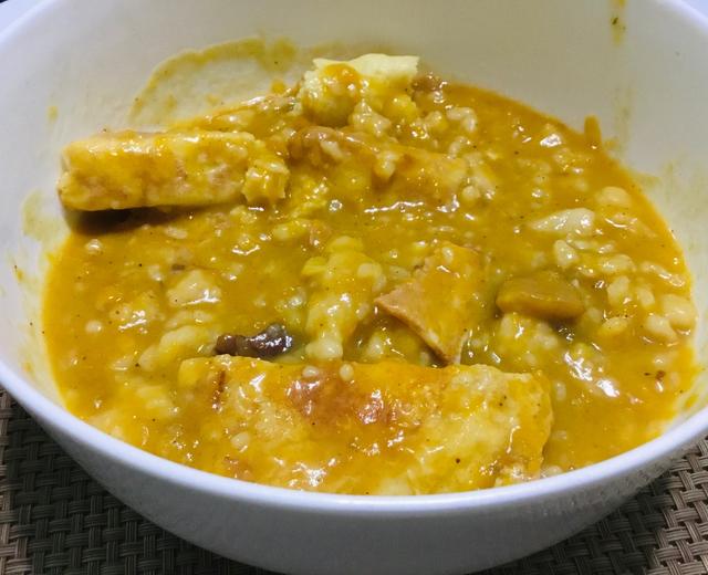 「纯素」南瓜疙瘩汤 温暖治愈 咸香微甜的做法