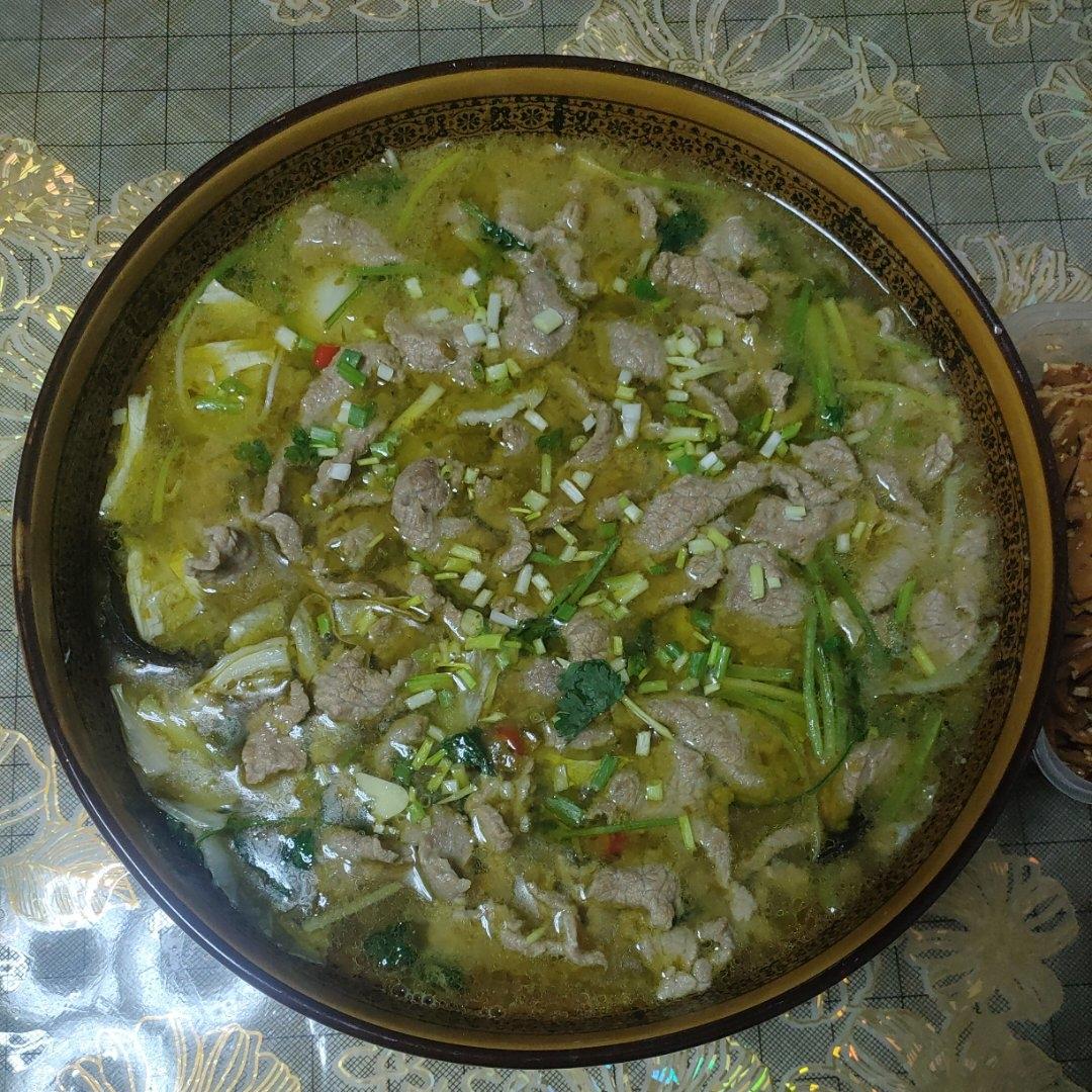 酸汤肉片
