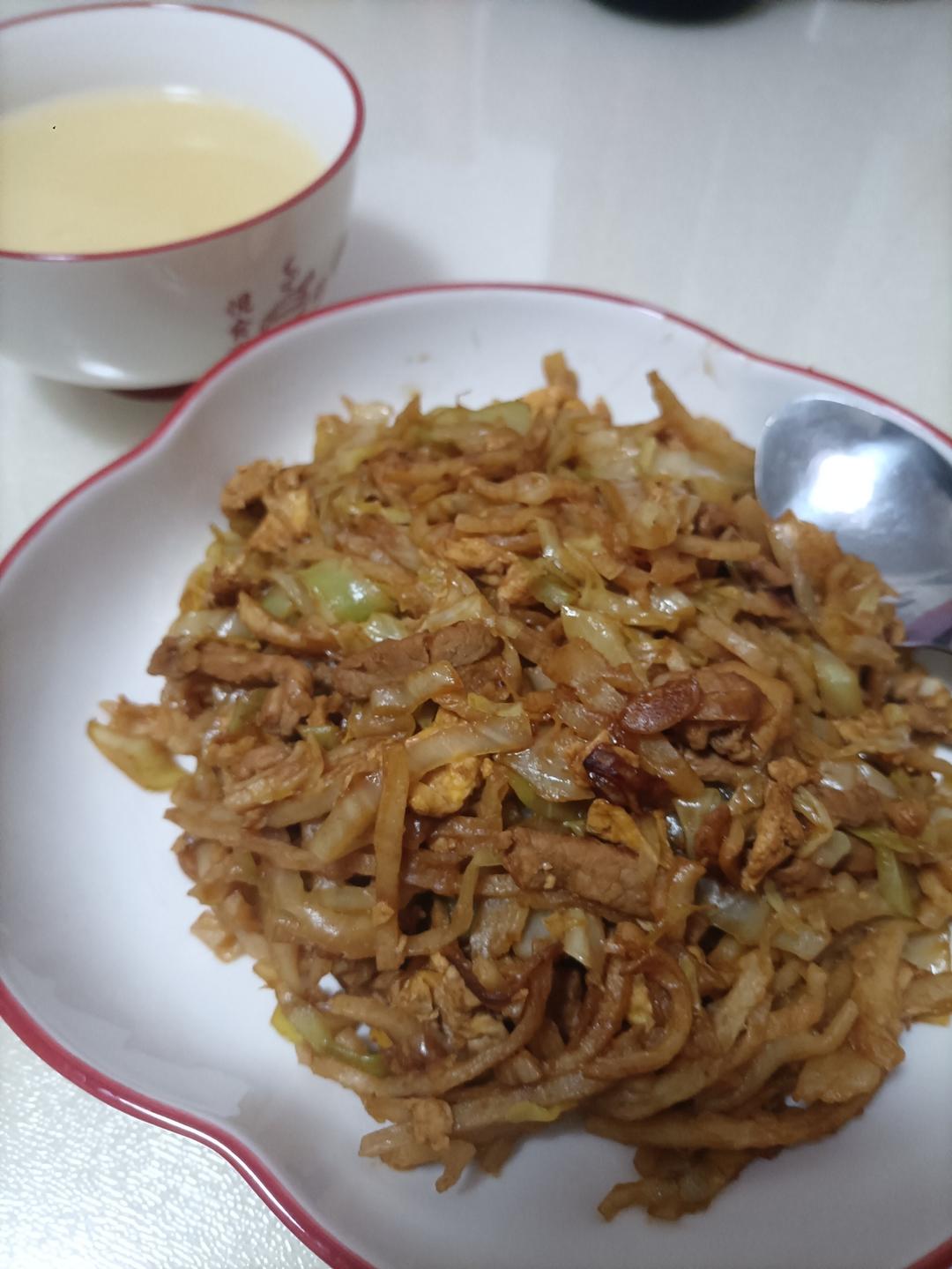 真正的快手炒闷饼