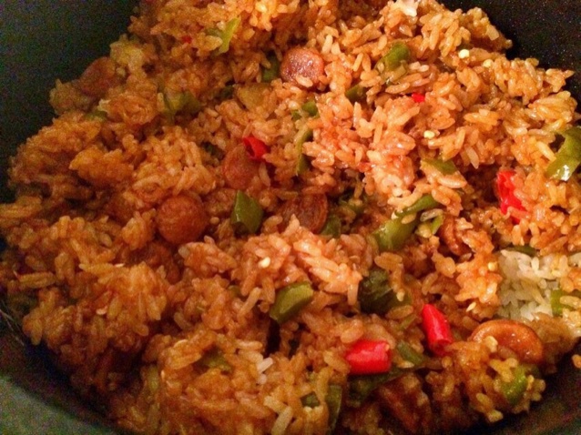 香肠煲仔饭