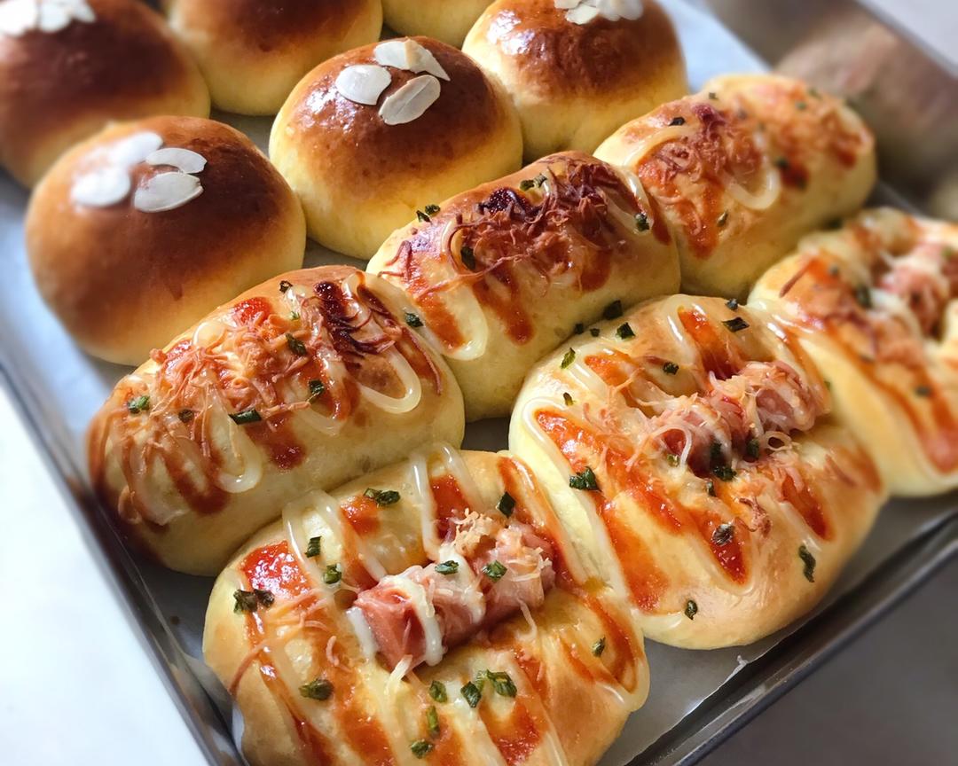 纯奶手撕吐司的做法 步骤1