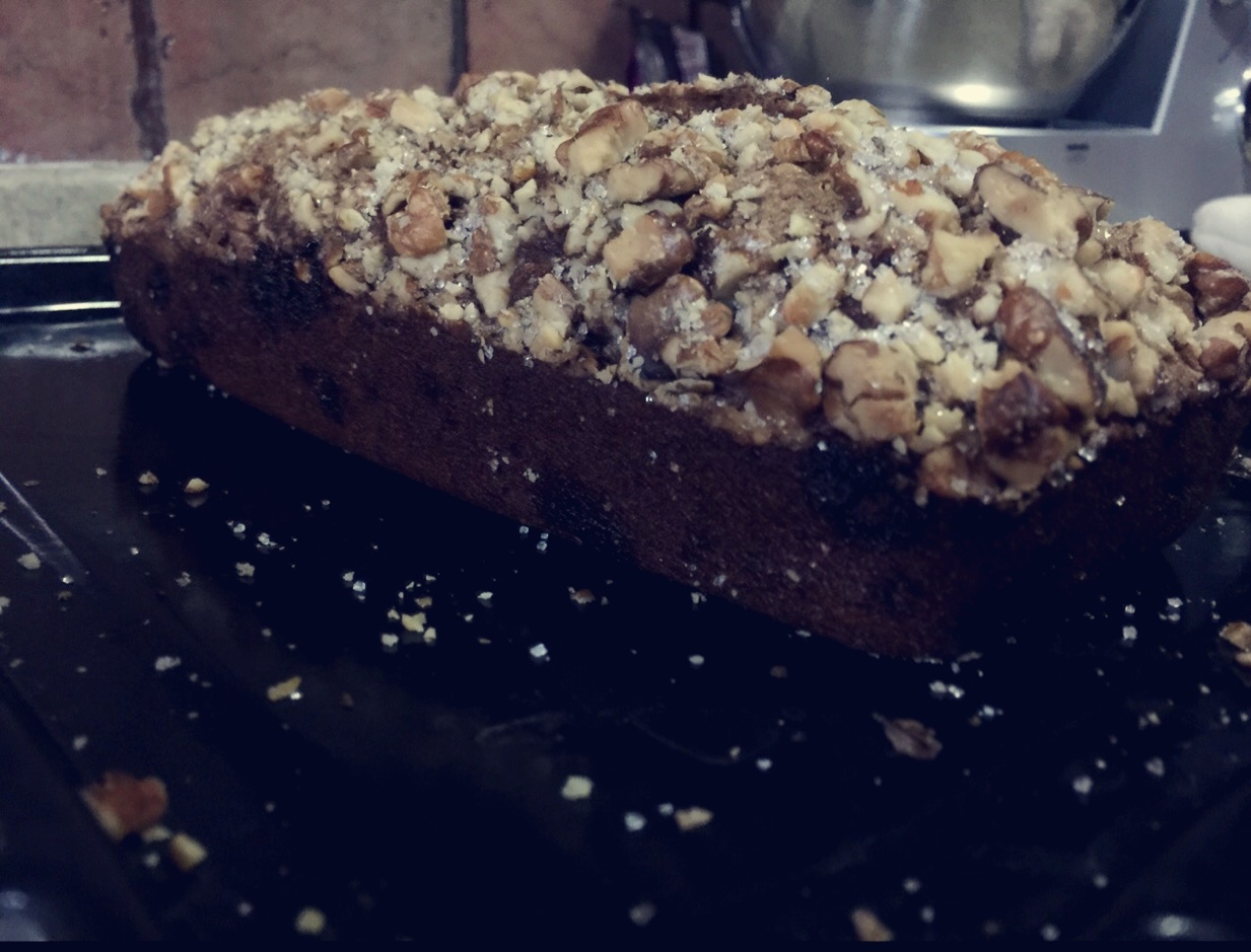 香蕉核桃磅蛋糕 Banana & Walnut Pound Cake