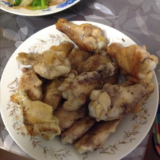 盐煎鸡翅