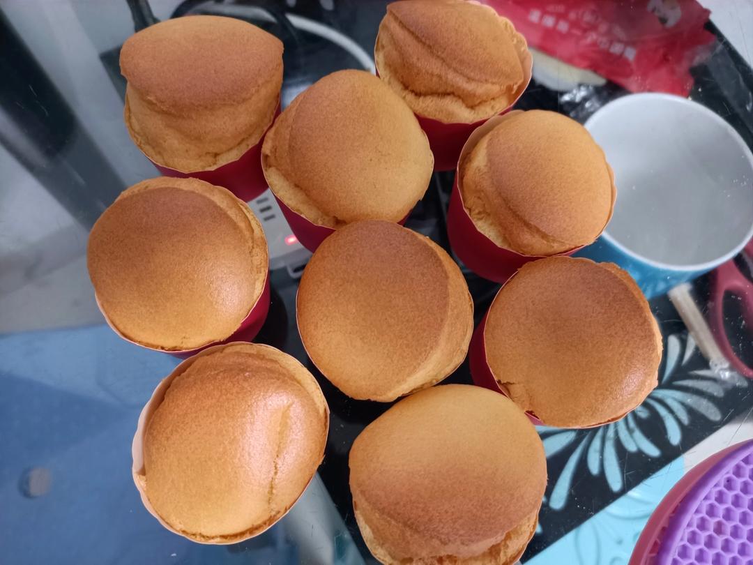 空气炸锅纸杯蛋糕