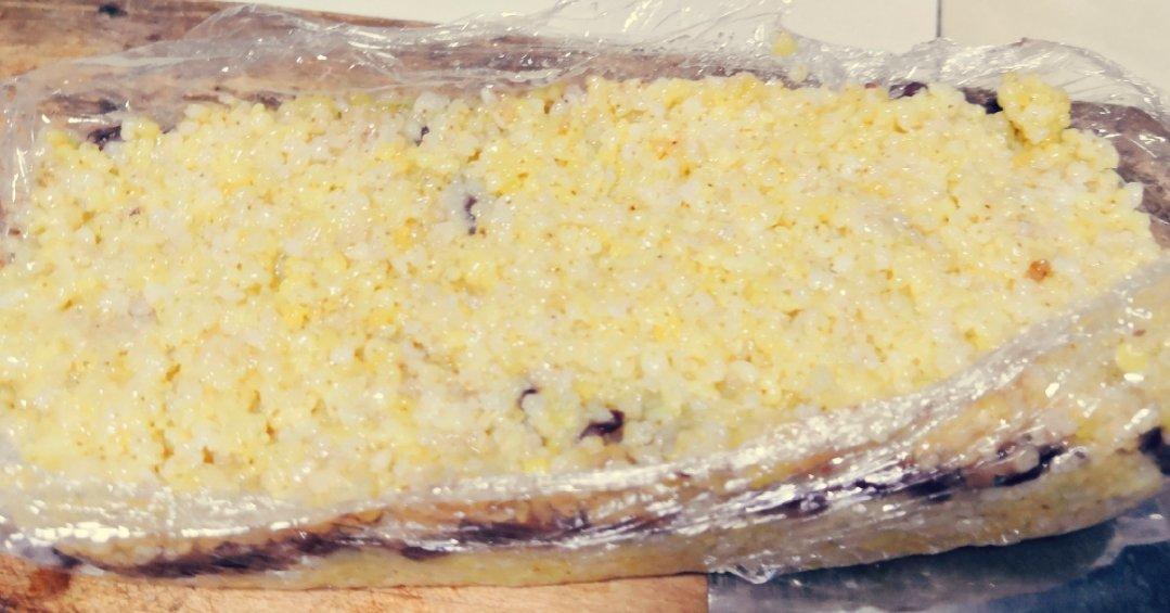 豆沙黄米年糕