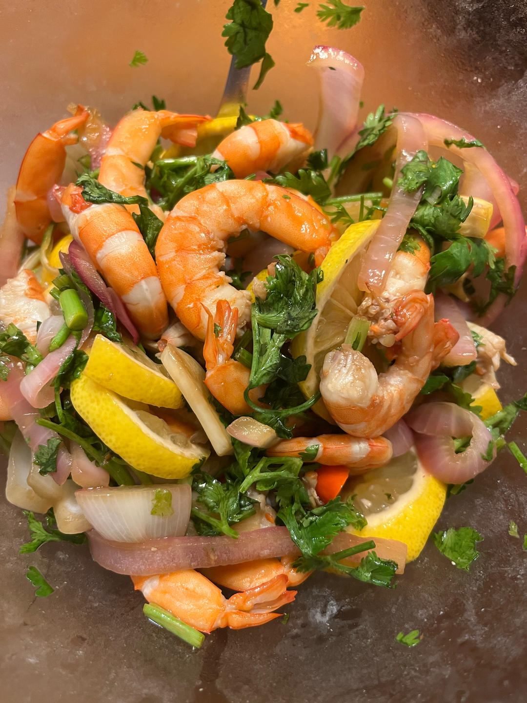 柠檬虾仁无敌好吃，一次绝对就爱上它！