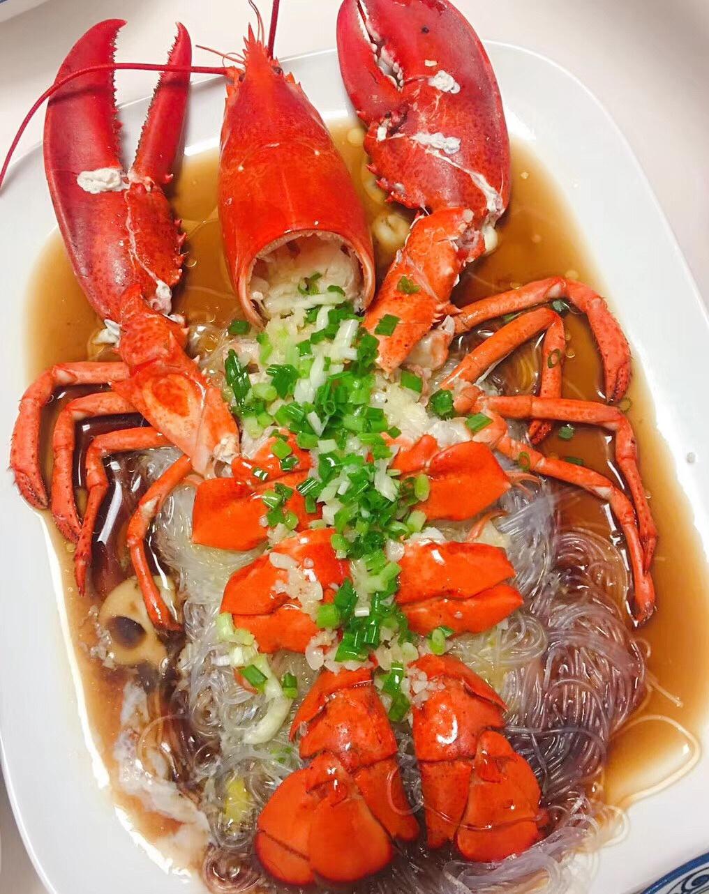 蒜蓉粉丝波斯顿龙虾的做法