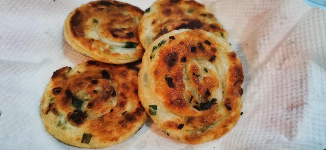 快手懒人版葱油饼❗️㊙️简单易做❗️超级酥脆❗️