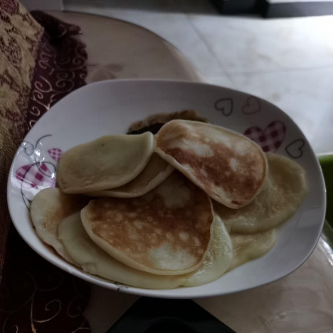 不用和面的【奶香糯米饼】