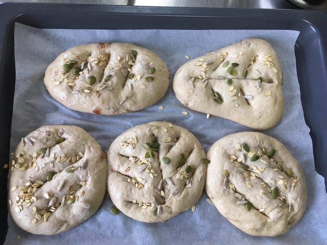 全麦红糖桂圆面包（金大旺）