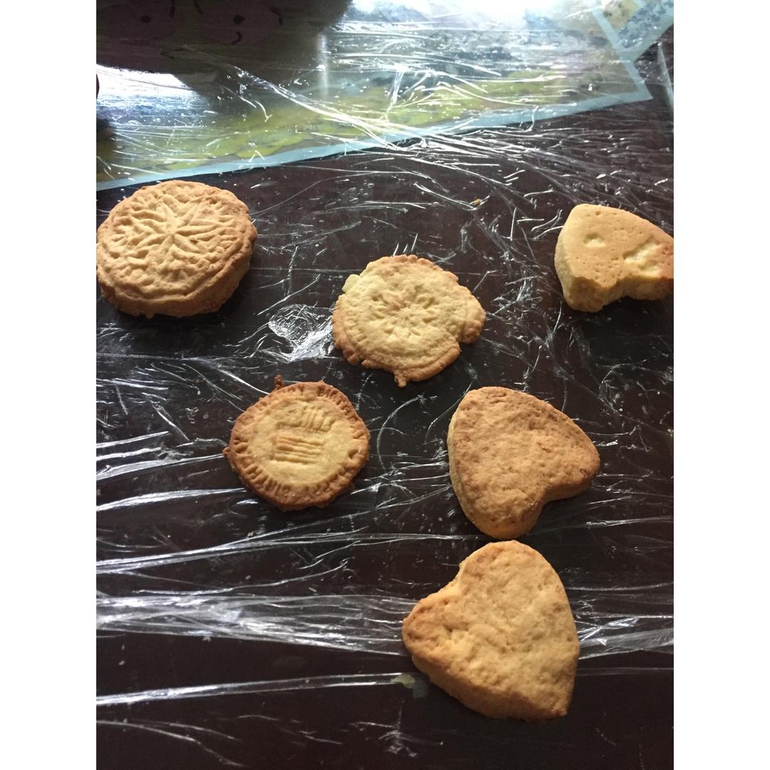 卡通黄油饼干