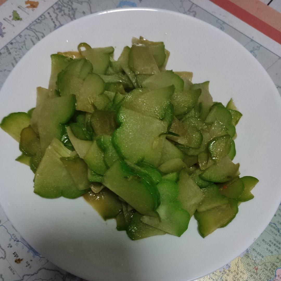 清炒佛手瓜