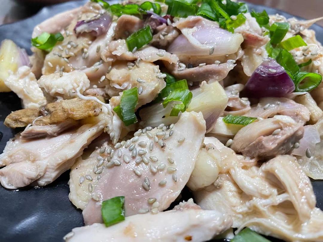 易做好吃电饭煲盐焗鸡/手撕鸡