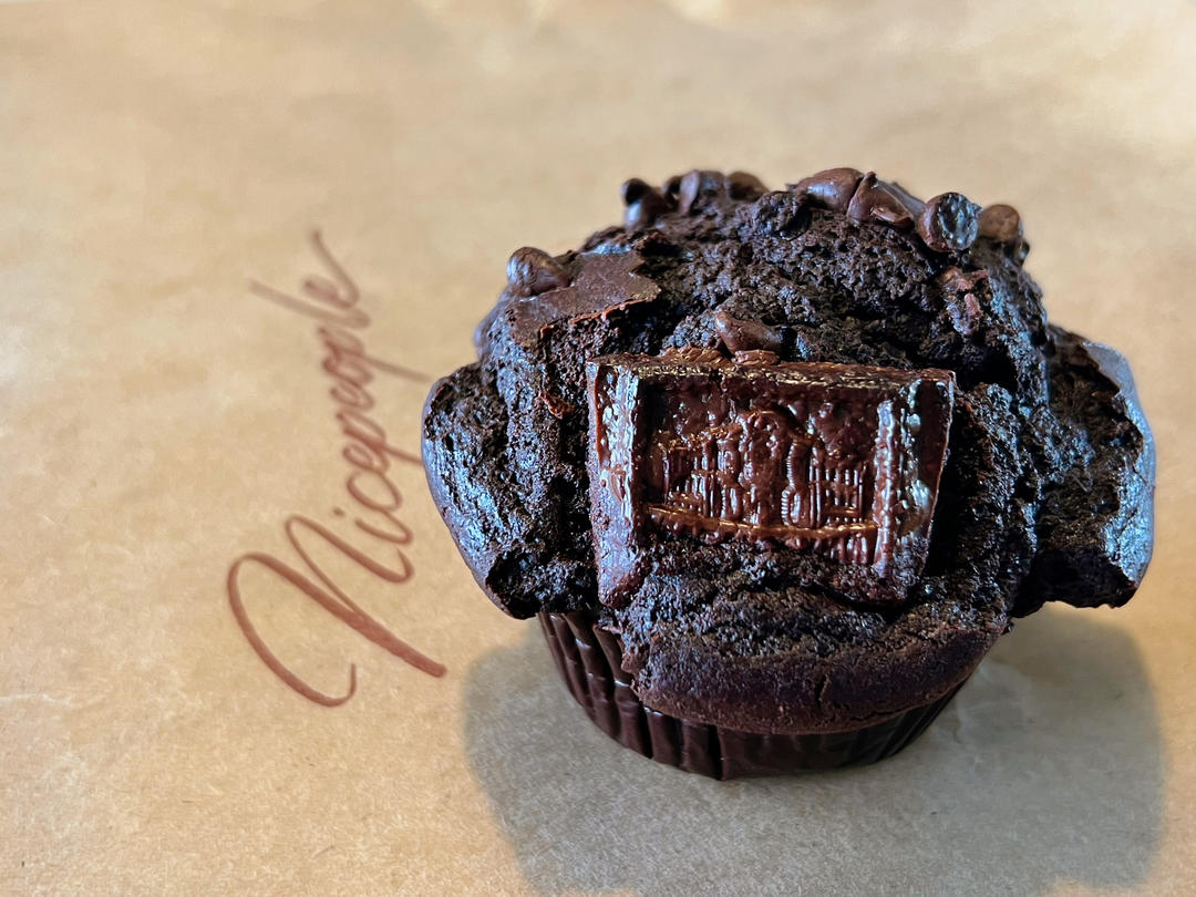 在家做巧克力蘑菇头麦芬蛋糕🍫