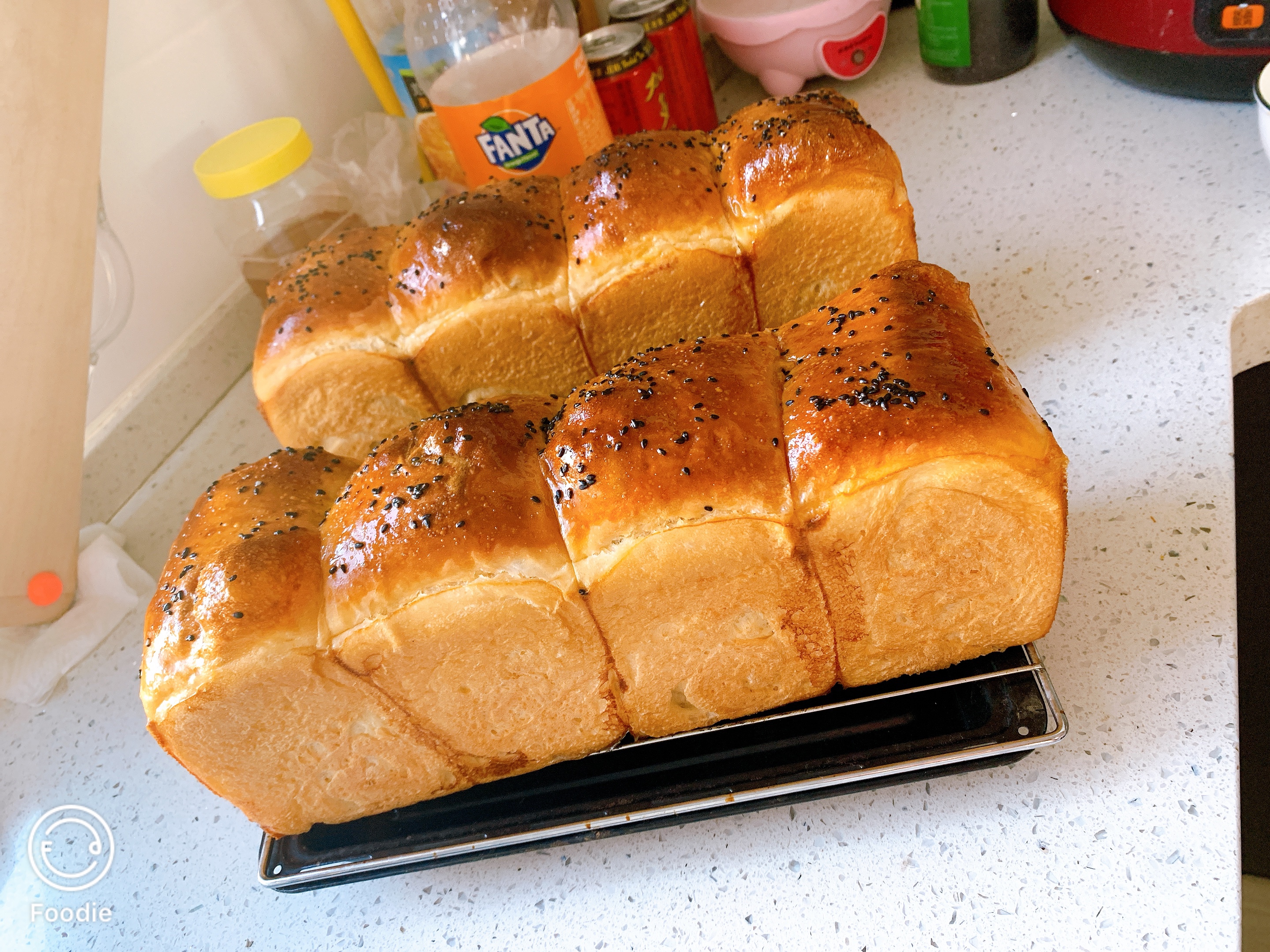 没有厨师机也不怕，轻松做出美味面包，750克配方