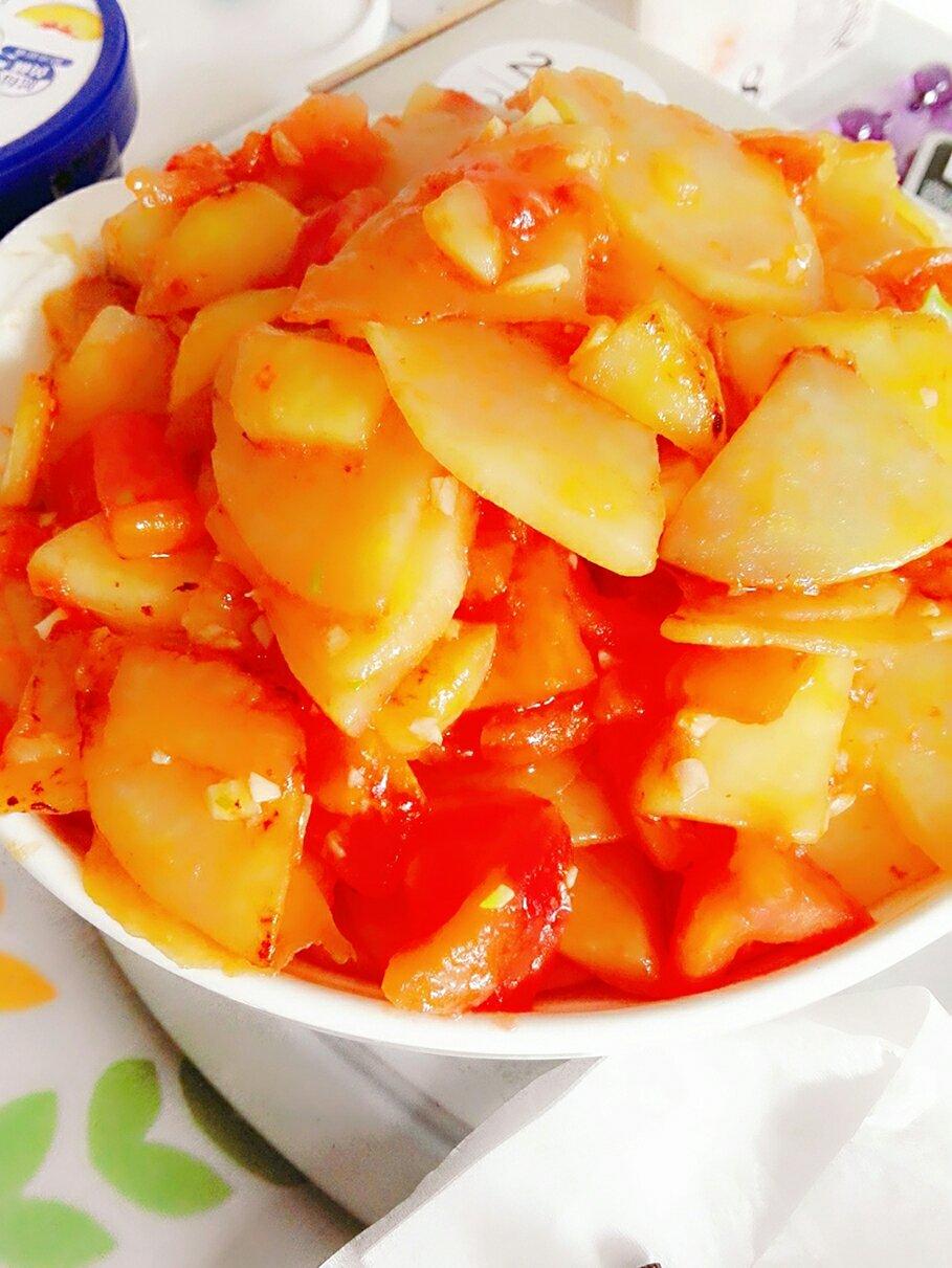 西红柿炒土豆