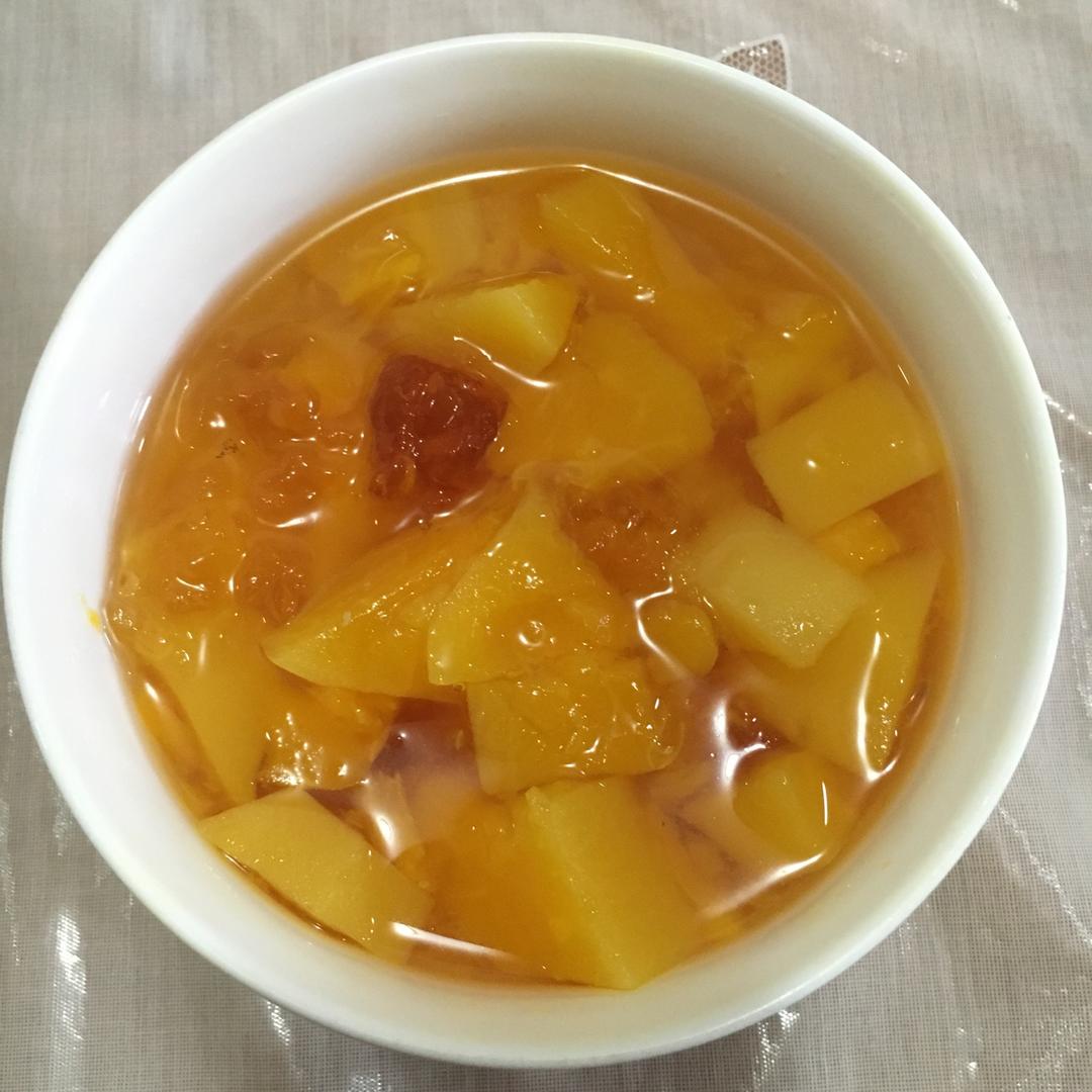 桃胶炖木瓜