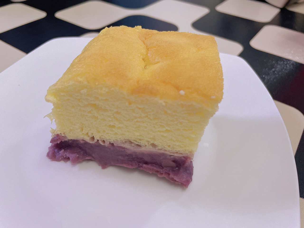 0蔗糖无油版【芋泥酸奶蛋糕】减脂期甜品